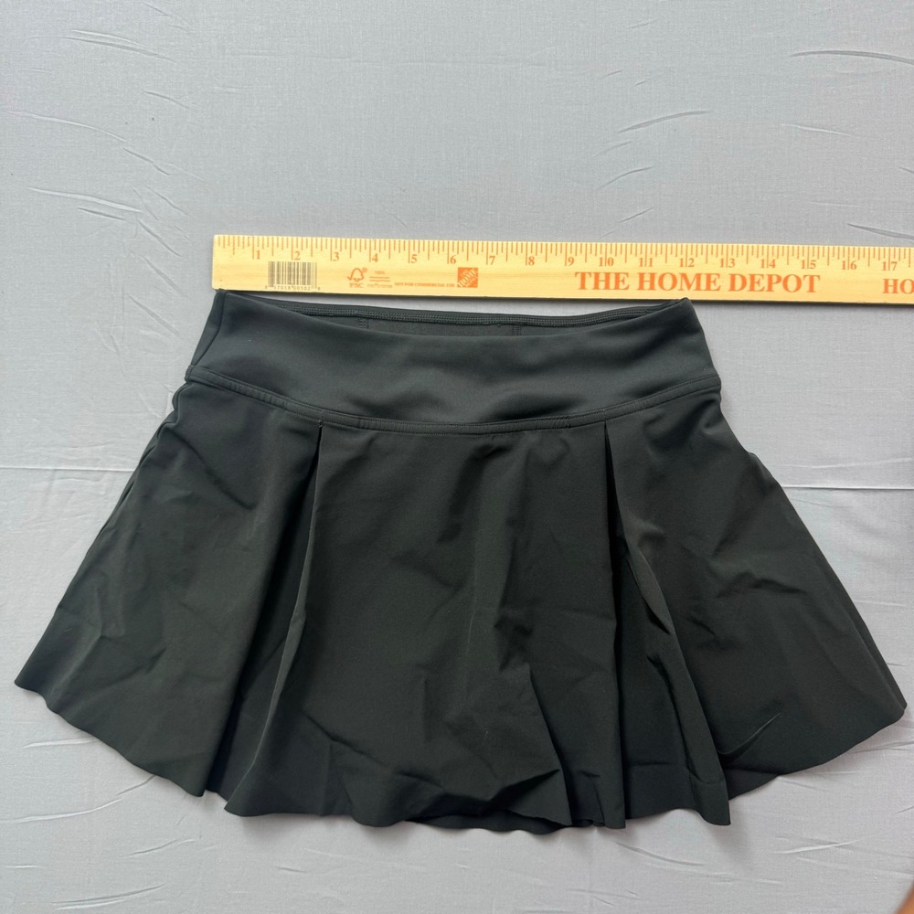 Nike Dri-FIT Pleated Tennis Skirt Black XS Athletic Skort Activewear - Picture 6 of 7